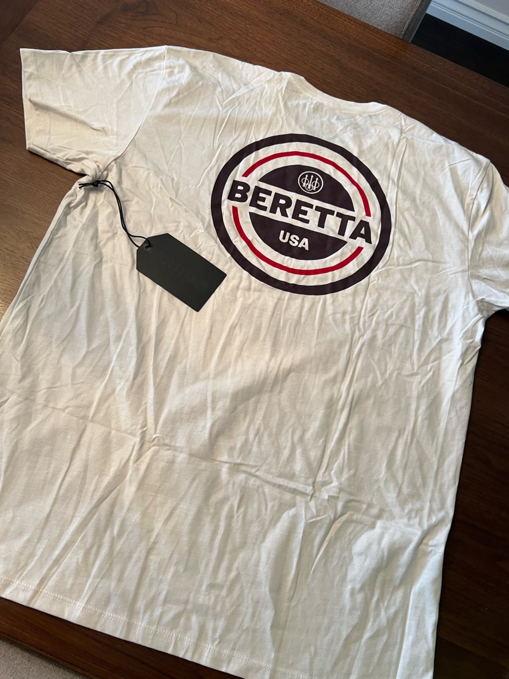 Beretta USA Graphic Logo Tee in White